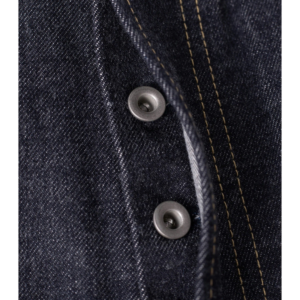 NON STOCK 15oz Raw Denim Selvedge Jeans Regular Fit Straight Rigid Version 30 - Picture 12 of 15